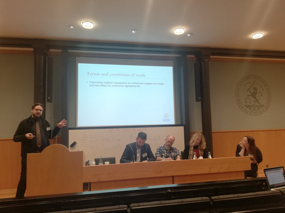 DIGILARE's tweet photo. Time for "Trade Union Perspectives", with @samuelengblom, @MariaArkeby and @Pauls_Planet #SocialDiaEU #FutureofWorkEU https://t.co/LjM5E52oom