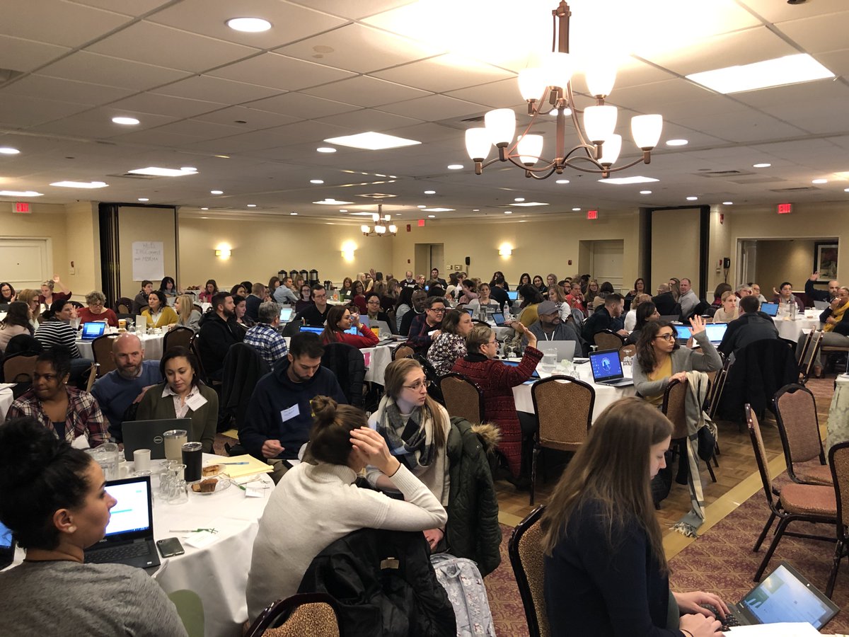 thrivingchildBC's tweet photo. At today's #S3Academy with @MASchoolsK12 and @therenniecenter, 15 district teams are here, representing more than 50 schools and 86,000 students across Massachusetts! #k12 #integratedstudentsupport https://t.co/If6w5XyJqY