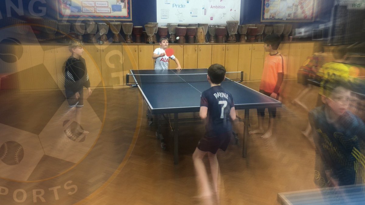 ftsportsltd's tweet photo. ☔️ Rain does NOT stop play!
@Wheatfields_ Y5 Football Club test their hand-eye coordination skills in a Table Tennis Tournament 🏓 following a waterlogged field due to the torrential downpour!
#ActiveIndoors 👊 https://t.co/NvJC6Bx64x