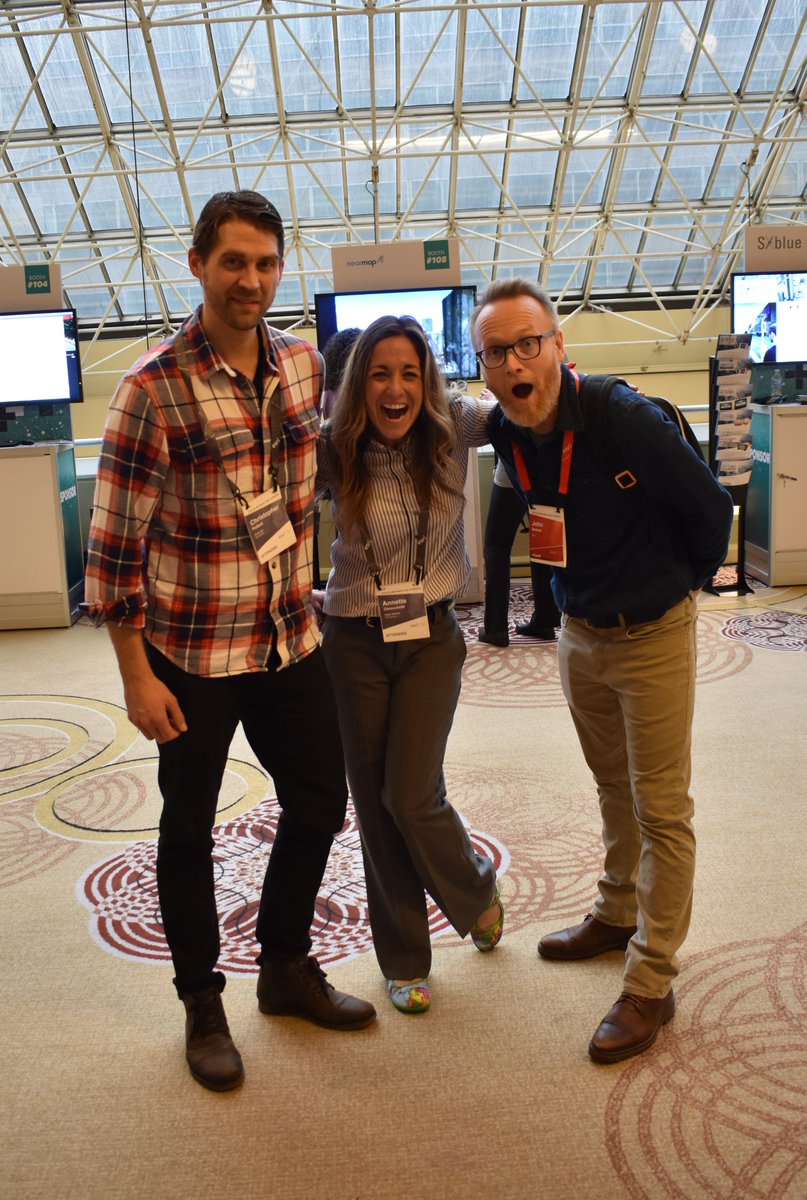 nettiequette's tweet photo. "Who knows how long your maps will live on"🌎Had a blast #geekin out with 2 of my all time favorite Cartographers @John_M_Nelson & @CRVanPollard at the #EsriMUC🗺️Memories for a lifetime💙Thank you for all the tips n trix #spatialdarkmagic #nelsonstyles📸https://t.co/1XezW6zsrC https://t.co/DmRX2SHqDR