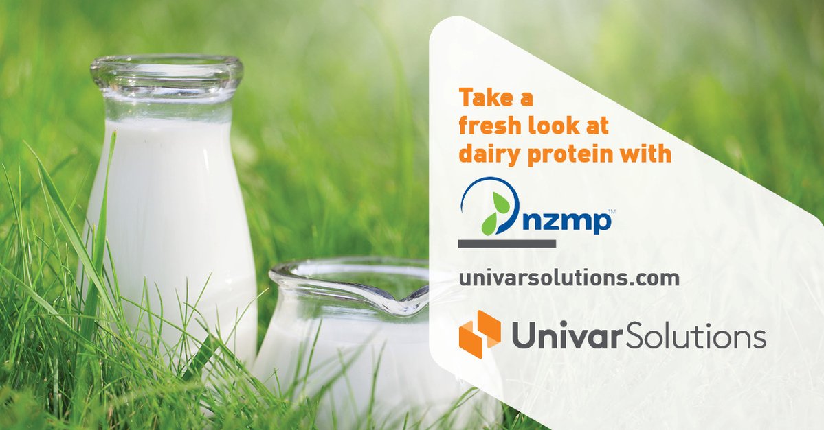 UnivarEMEA_FI's tweet photo. The #futureofprotein is changing! Alongside #NZMP @Fonterra we're exploring #recipe concepts that challenge the status quo of typical #nutrition #food
Consumers want #cleanlabel #functional #foods every day and we've a number of #dairy #bakery conceps for you https://t.co/8FvHLxt1KJ