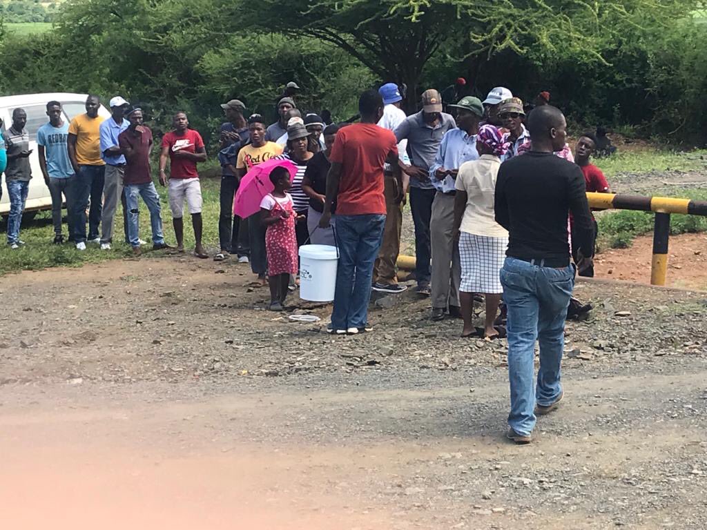 DenzilTaylor's tweet photo. Two days after @Powerfm987 visits the community of miners at #LilyMine - #Donations #Food #SomeSupport
#MakingADifference
Please look out for the FollowUp #Documentary to the previous: WHAT HAPPENS WHEN WE DIE https://t.co/cMlkKpjNoV