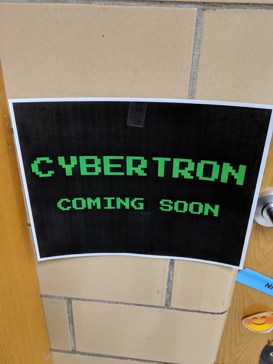 EducationIsTech's tweet image. The students took part in &quot;mystery surveys&quot; to determine a game name for gamification, coming up with Cybertron: the Quest for Potatoes. To hype up the roll out I&apos;m leaving mysterious fliers around the 5th grade rooms. #elementaryed #gamification #edtech #keepelementaryedweird