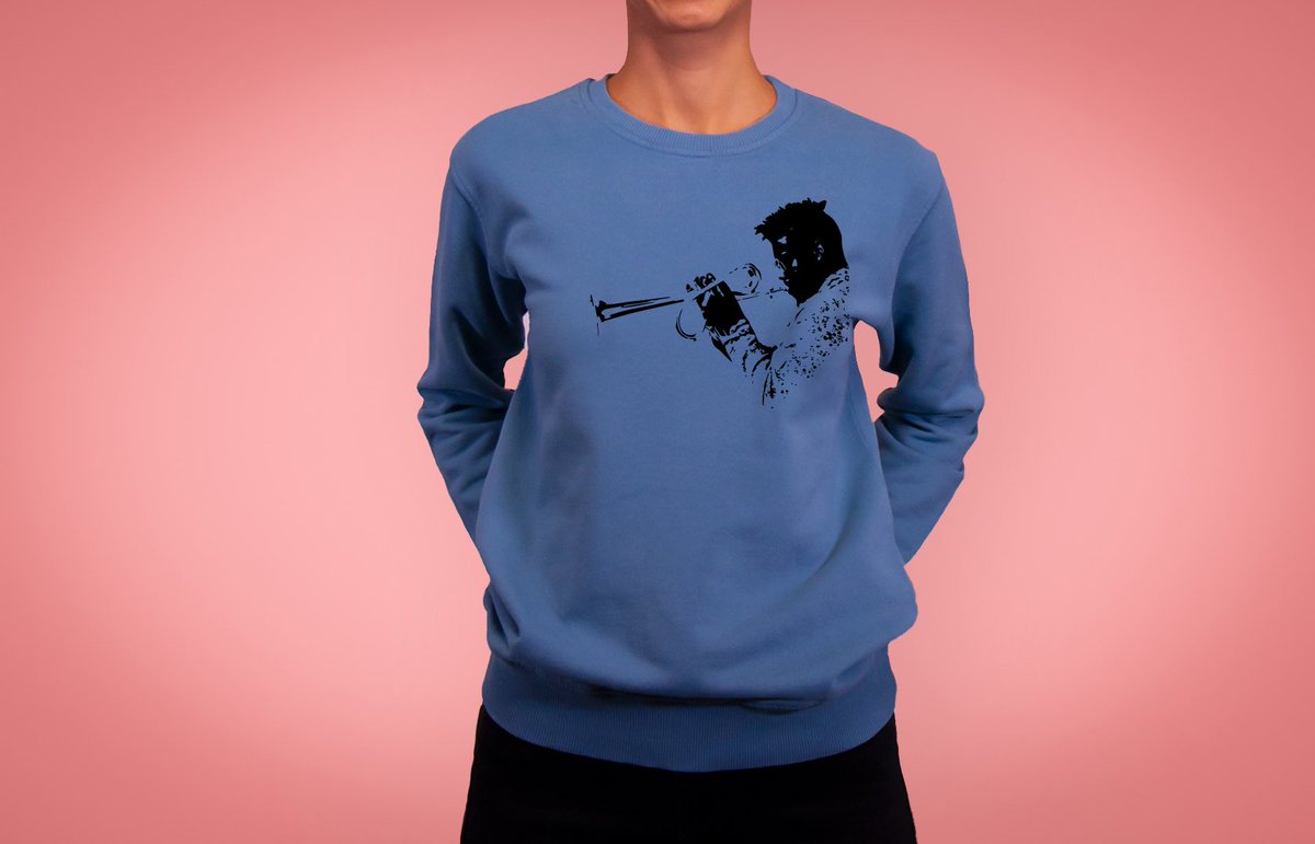 Scott, Kadın Sweatshirt #jazz #design #tasarım #sweatshirt #blue