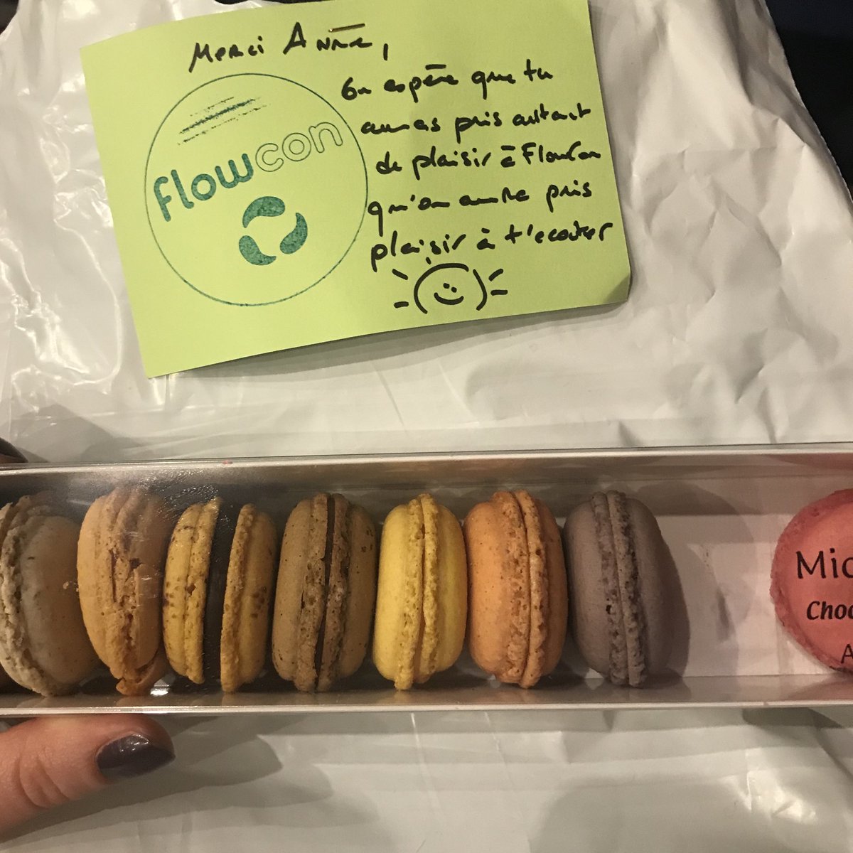 Merci aux organisateurs de la #FlowCon19 !