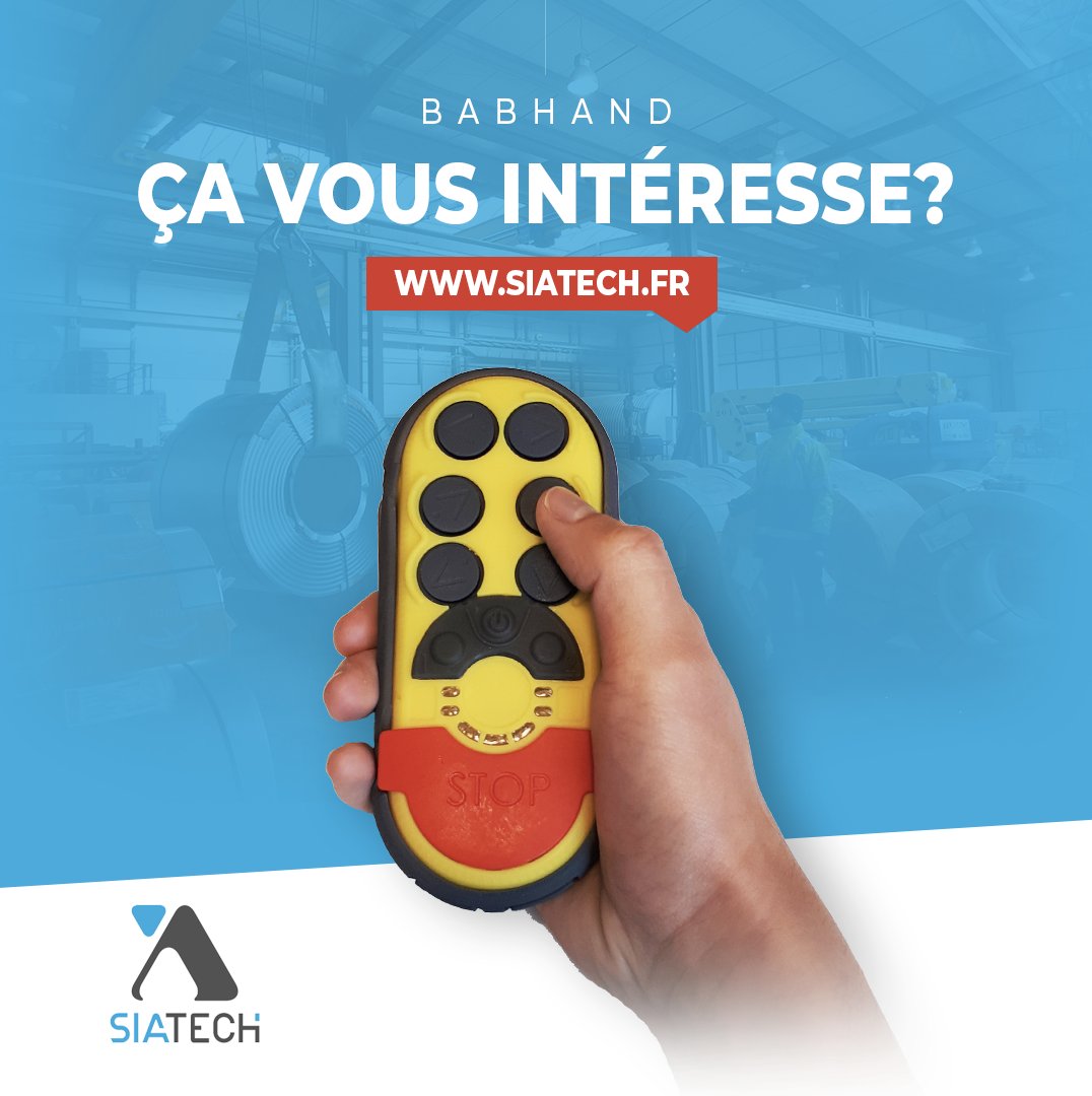 Découvrez notre télécommande BabHAND! Il est compact, robuste et sa technologie d’attache magnétique vous permettra de la garder sur vous tout en ayant les mains libres pour effectuer d’autres tâches👌 Visitez notre nouveau site web ➡️ siatech.fr