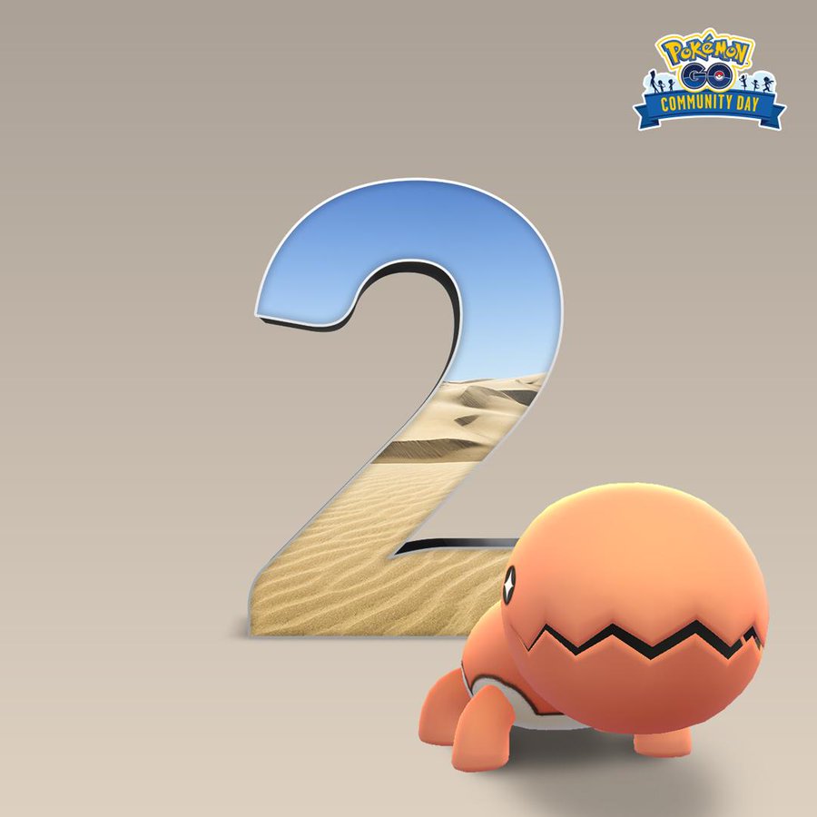 Niantic Continues Countdown To December Pokemon Go Community Day With Trapinch Pokemon Blog