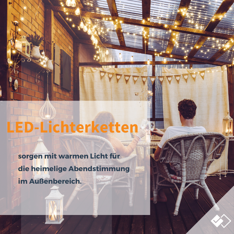 Gerade zur #Weihnachtszeit 🎅 wird fleißig geschmückt. Am Abend funkeln dann die #Lichter an #Häusern, #Balkonen und #Fenstern. #Lichterketten sind nicht nur dekorative Elemente, sie sorgen für eine gemütliche Stimmung und erwärmen die #Seele. 💡 ❤️