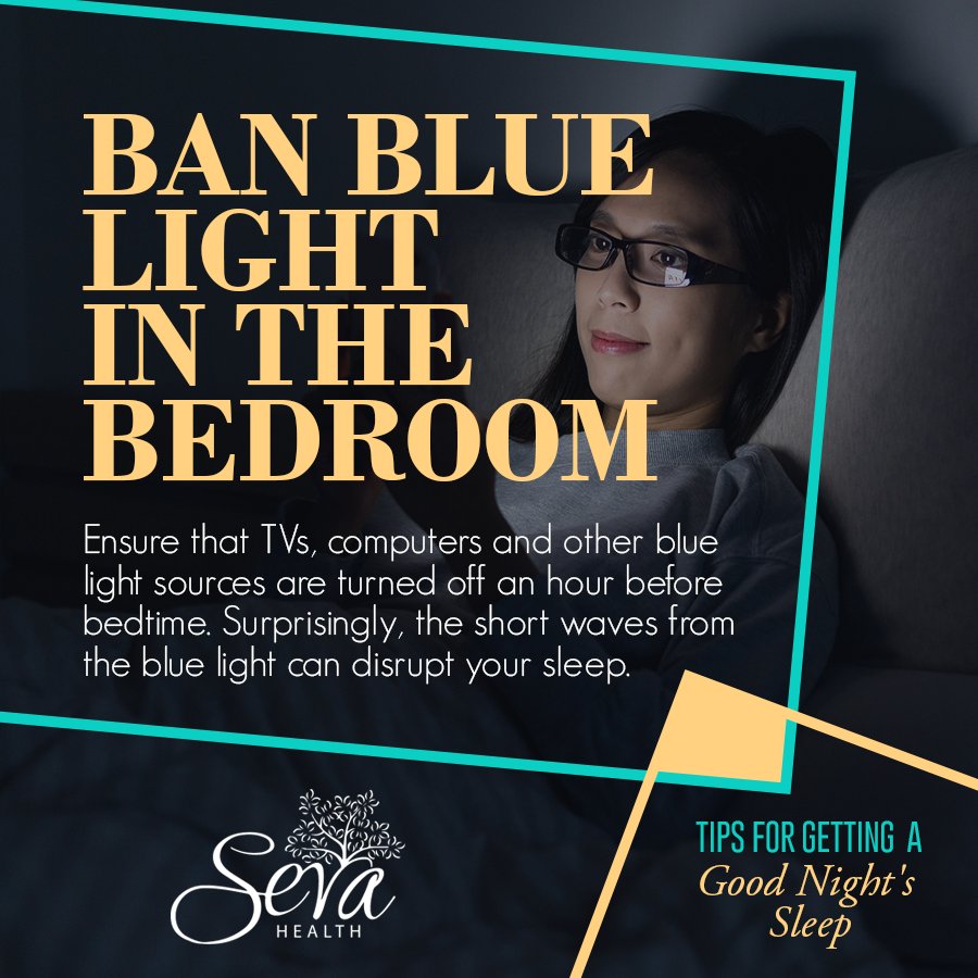 fitfunctionlife's tweet image. Your phone, computer, and other electronic devices put off blue light, which stimulates your brain, keeping you awake. Blue light emitted from screens can impact your sleep, so we would suggest avoiding having computer monitors.
👉 bit.ly/DiscoveryCallW…

#sevahealth