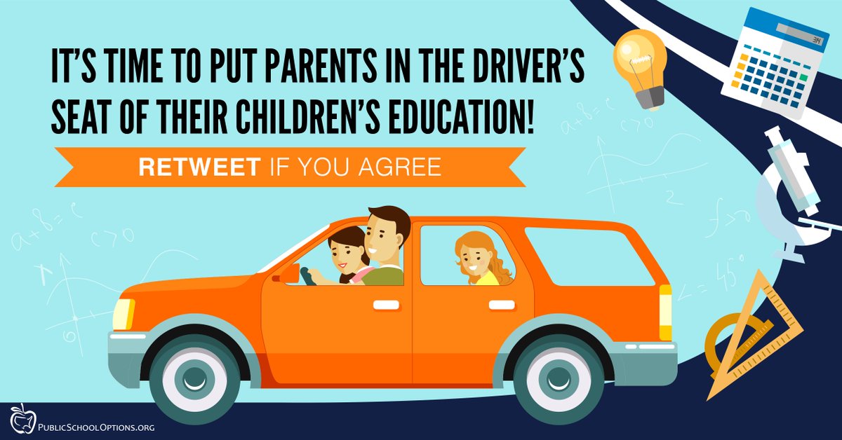 ITrustParents's tweet image. It's time to put parents in the driver's seat of their children's education!