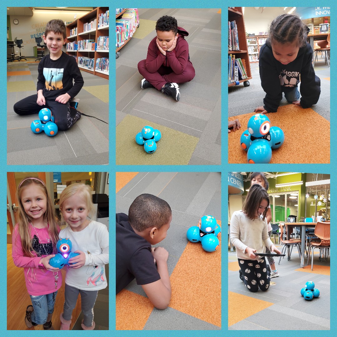 ElsieJohnsonIC's tweet image. &quot;#Wonder is the the beginning of Wisdom&quot; @WonderWorkshop @CCSD93 @EJPrincipalD93 @ECJSchool @robbiestuenkel #dash #TechTimeWithMsDiBiase #coding #robotics #D93innovates