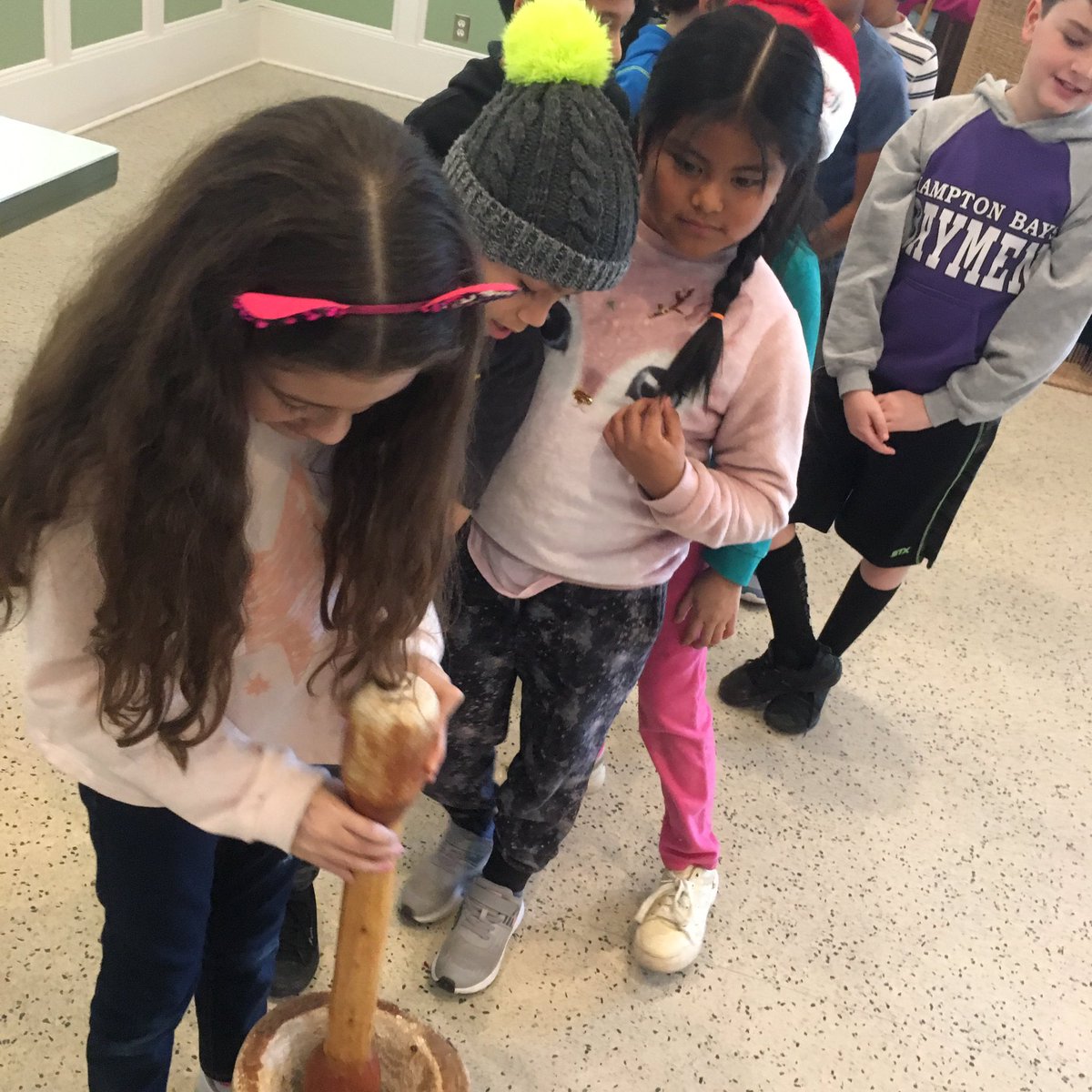 4th Graders are having so much fun with “Journeys Into American Indian Territory!” <a href="/HamptonBaysES/">Hampton Bays ES</a> #WeAreHB #EngageHB