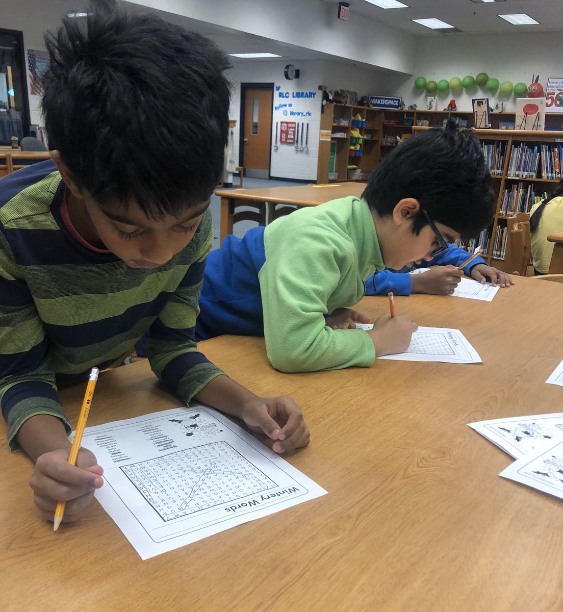 RLC Library (@library_rlc) on Twitter photo Enjoying a word search with a few extra minutes in library! <a href="/RosaLeeCarterES/">Rosa Lee Carter</a> <a href="/RLCPrincipal/">Diane Insari</a> <a href="/MouwRyan/">Ryan Mouw</a> Enjoying a word search with a few extra minutes in library! <a href="/RosaLeeCarterES/">Rosa Lee Carter</a> <a href="/RLCPrincipal/">Diane Insari</a> <a href="/MouwRyan/">Ryan Mouw</a>