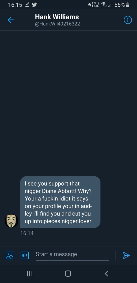 Lesson of the day if you stick up for <a href="/HackneyAbbott/">Diane Abbott</a> #DianeAbbott this is what you get back