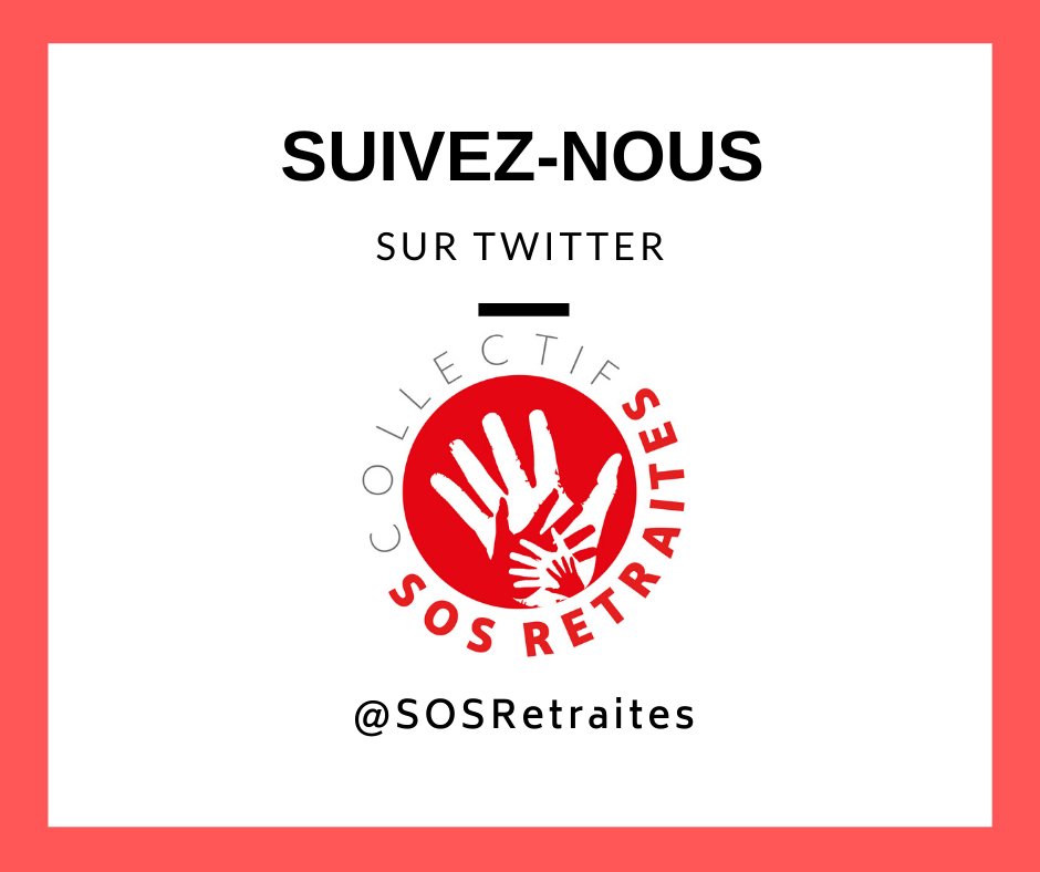 Collectif #SOSRetraites, rejoignez-nous sur twitter !