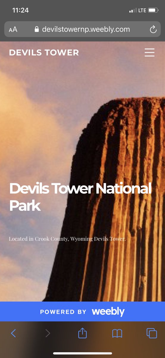 Devils Tower National Park tweet media