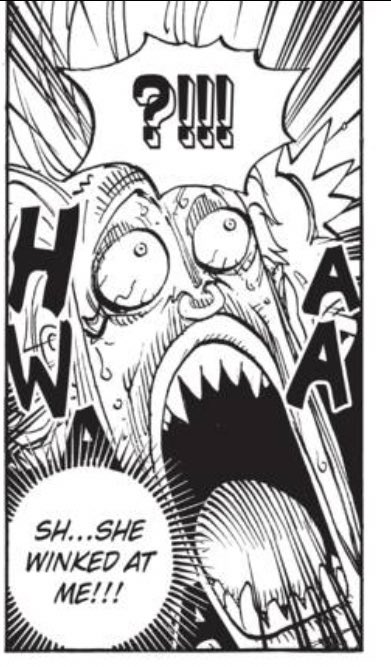 I don’t even know what to say at this point. Bartolomeo isn’t even a character to me any more, he’s just a mirror.  #OPGrant