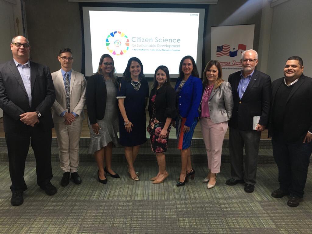 Citizen Science for Sustainable Development in Panama #internationalcollaboration ⁦<a href="/CiudaddelSaber/">Ciudad del Saber</a>⁩ ⁦<a href="/utppanama/">UTP Panamá</a>⁩ ⁦<a href="/USEmbPAN/">U.S. Embassy Panama</a>⁩ ⁦<a href="/senacyt/">Senacyt Panamá</a>⁩