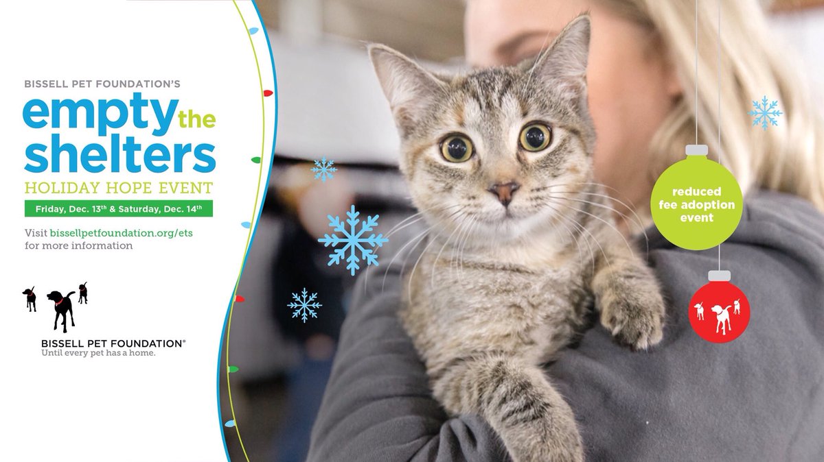 #EmptyTheShelters TWO DAY event happening this weekend! Join us Friday (12:30-7) or Saturday (11AM-4PM) for reduced adoption fees! Adopt any adult dog for only $25 or any cat/kitten for $5! See all of our adoptable animals at harborhumane.org/adopt