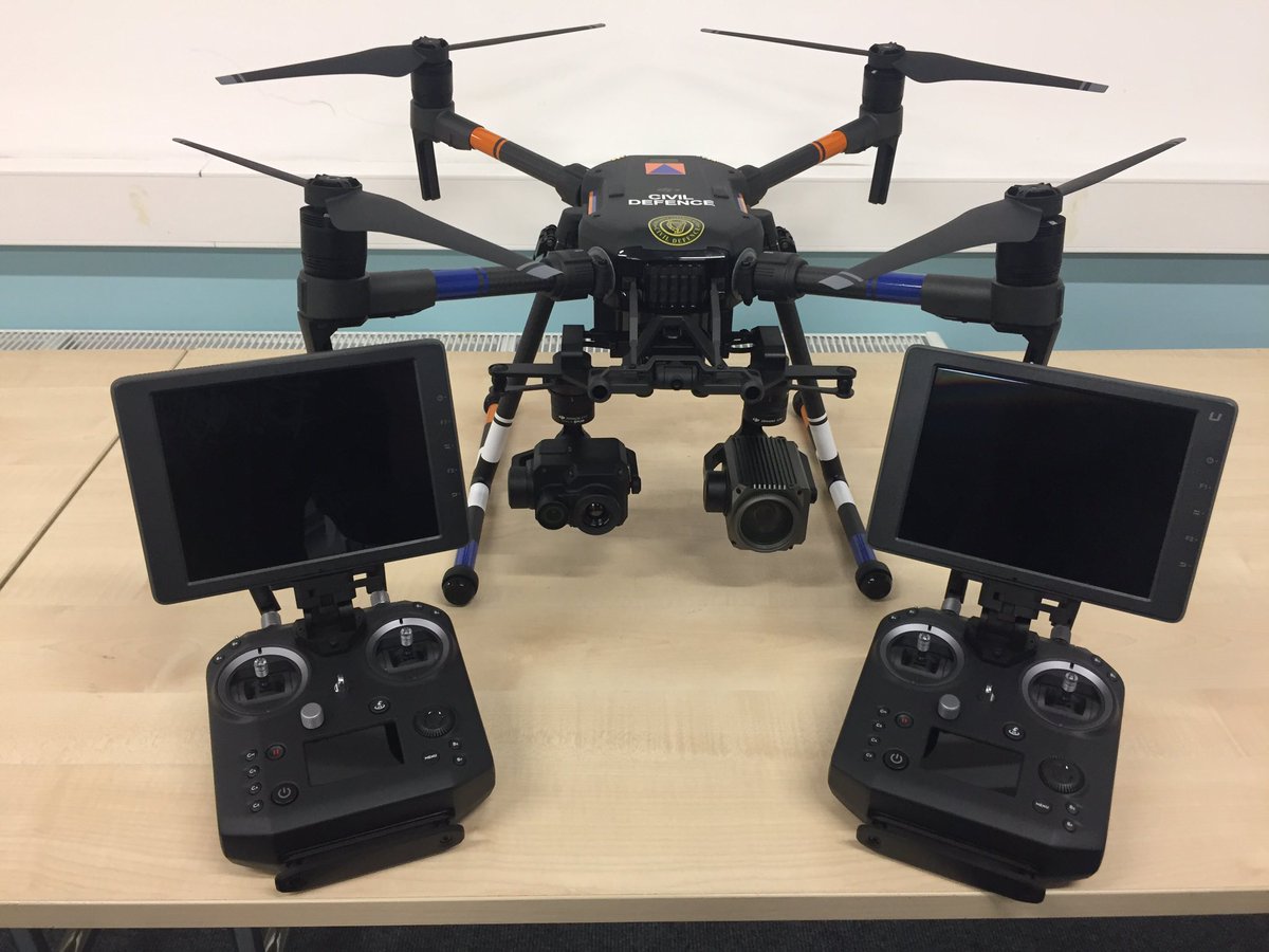 WicklowCD's tweet photo. We recently took delivery of the #DJI #Matrice210 which allows for dual camera operation. The #ZenmuseZ30 is the most powerful aerial zoom camera with 30x optical zoom, combined with the #ZenmuseXT2 dual sensor thermal imaging camera. @wicklowcoco @CivilDefenceIRL @DJIEnterprise https://t.co/YofaVIewHl