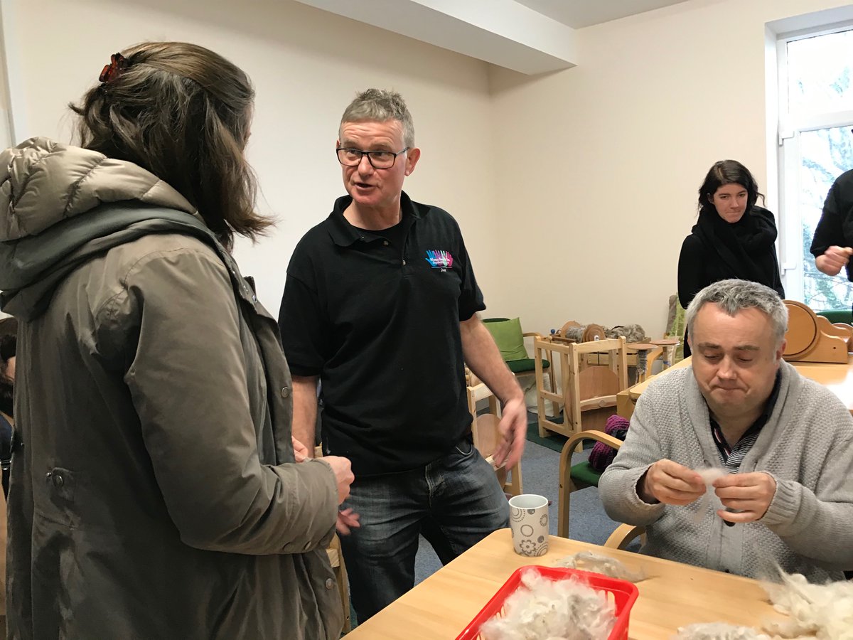 Shonamro1's tweet photo. So proud to have TNL Community Fund visit our MRO building and Spinning Project today.  @TNLComFund https://t.co/PZzjEGf6wG
