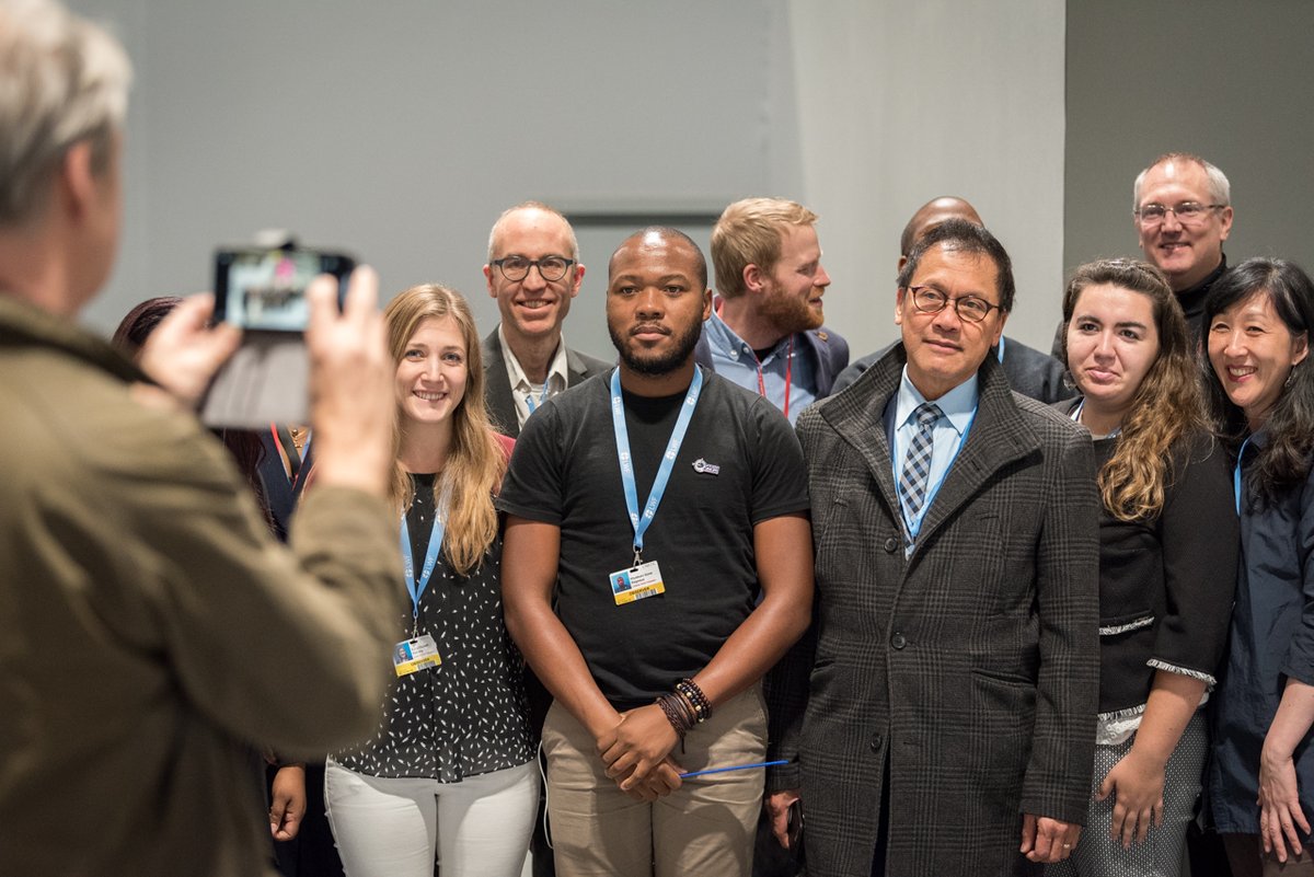 lutheranworld's tweet image. "For a world without rape and violence" - LWF delegation and ecumenical partners stand together in marking #ThursdaysInBlack at #COP25 in Madrid. 
Learn more on LWF at COP: lutheranworld.org/news?keys&amp;amp;date…
#TimeForAction 
Pics: LWF/@albinhillert