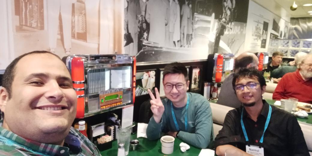 Mah_shehata's tweet photo. I am so glad to meet other #EuroAquae students here in #AGU2019. It brings back a lot of good memories. https://t.co/0hGeNerxMN