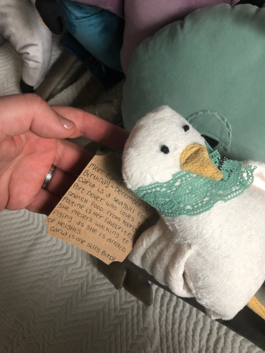 EricaHargreave's tweet photo. These #creativecreatures that my sister-in-law Kelly is crafting #inspirestories in me & my niece. She’s started to write story cards to accompany each creature. They will be at the craft show #December14 at #Ancaster fairground. #KellyDesign #HamOnt #hamontartist #StoryToGo https://t.co/YAoiysjwcV