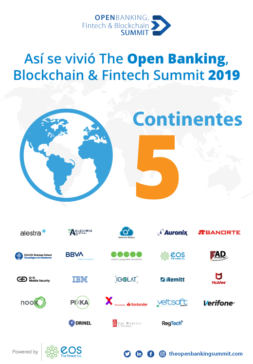 Open_Finance_20's tweet image. #TheOpenBankingSummit fue un evento internacional donde participaron speakers y attendees de los 5 continentes. 
Para #OpenFinance será mucho mejor, sigan nuestras redes para más información.