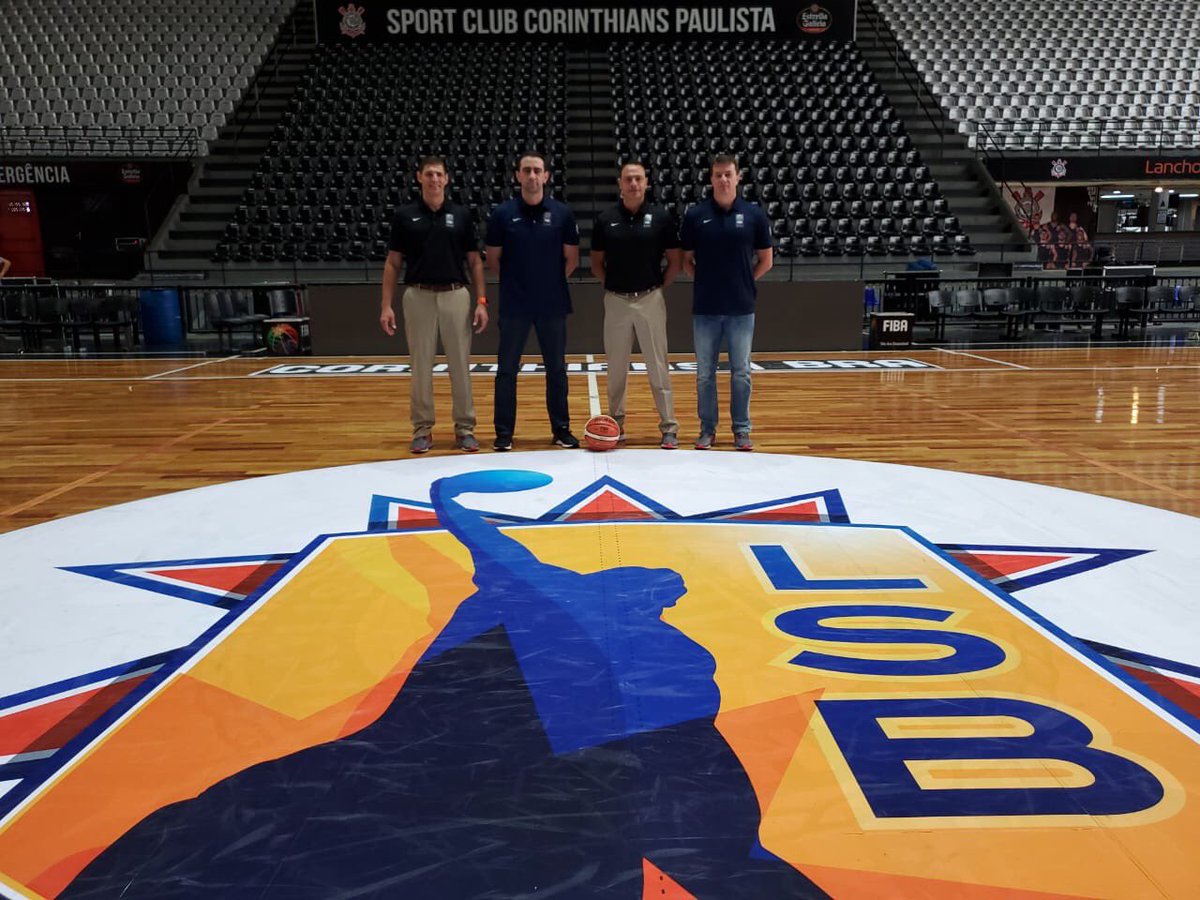 FRefereeing's tweet image. Liga Sudamericana de Baloncesto 2019 – Finals – Game 2
12 December 2019
Referee Assignments
Game 38 – 20:40 – Corinthians vs. Botafogo
Crew Chief: Cristiano Maranho (BRA)
Umpire 1: Guilherme Locatelli (BRA)
Umpire 2: Fabricio Vito (ARG)
Stand-by Referee: Leandro Lezcano (ARG)