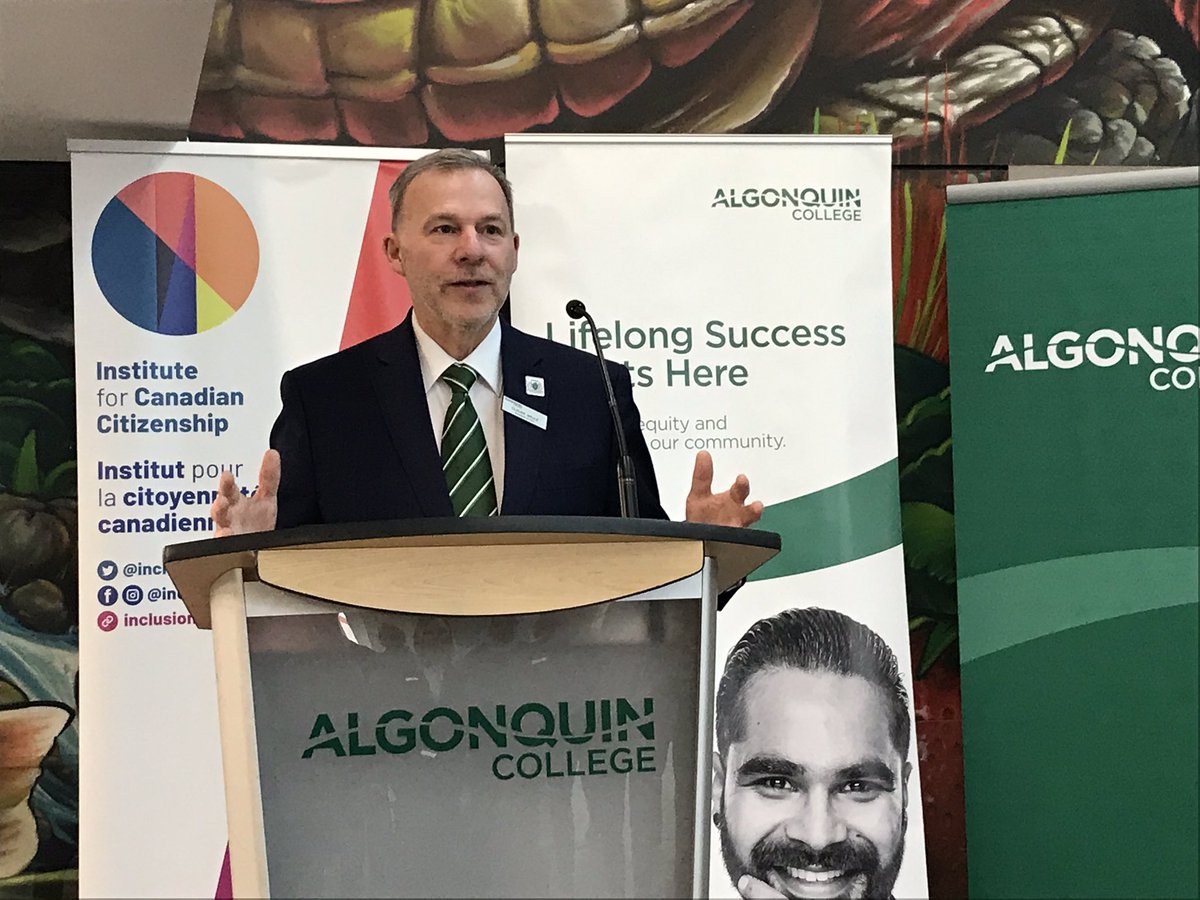 AlgonquinColleg's tweet photo. Algonquin College has become the first college in Ontario to develop and implement an Equity, Diversity and Inclusion policy. Learn about the policy, and how it will express AC’s beliefs, values and commitment regarding inclusion and diversity, here. » https://t.co/mZ6thDWWEX https://t.co/cgyemupbRd