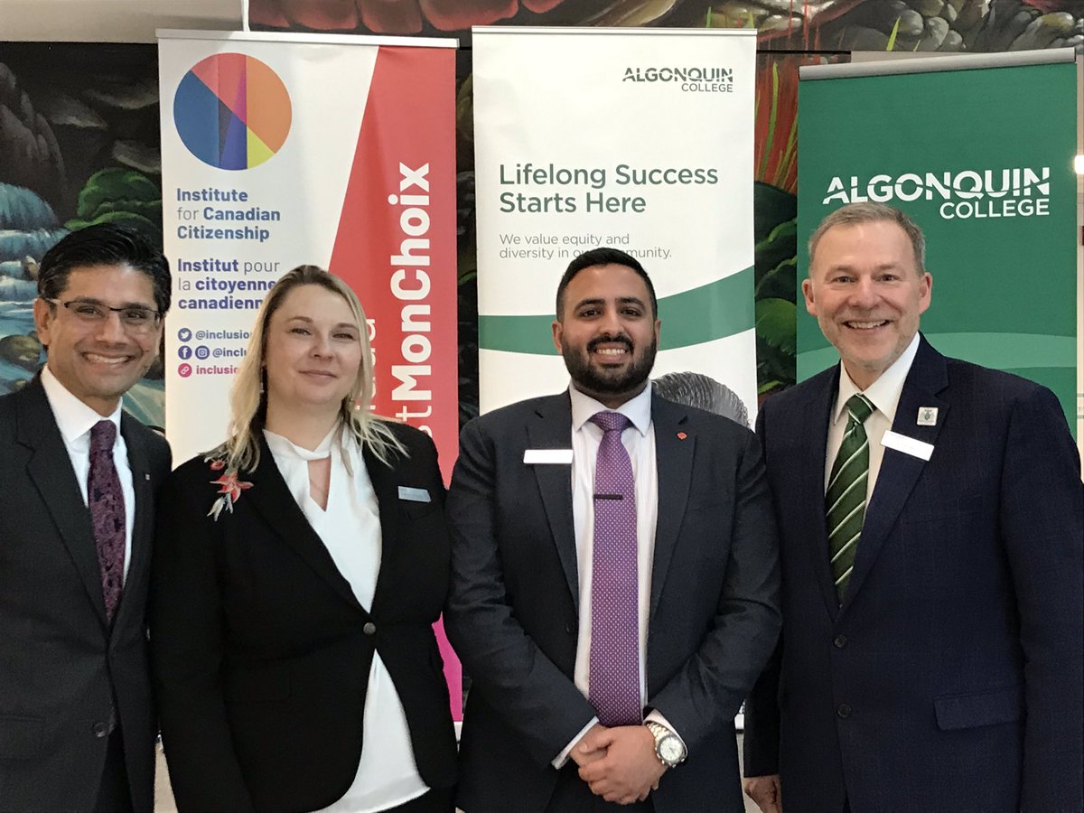 AlgonquinColleg's tweet photo. Algonquin College has become the first college in Ontario to develop and implement an Equity, Diversity and Inclusion policy. Learn about the policy, and how it will express AC’s beliefs, values and commitment regarding inclusion and diversity, here. » https://t.co/mZ6thDWWEX https://t.co/cgyemupbRd