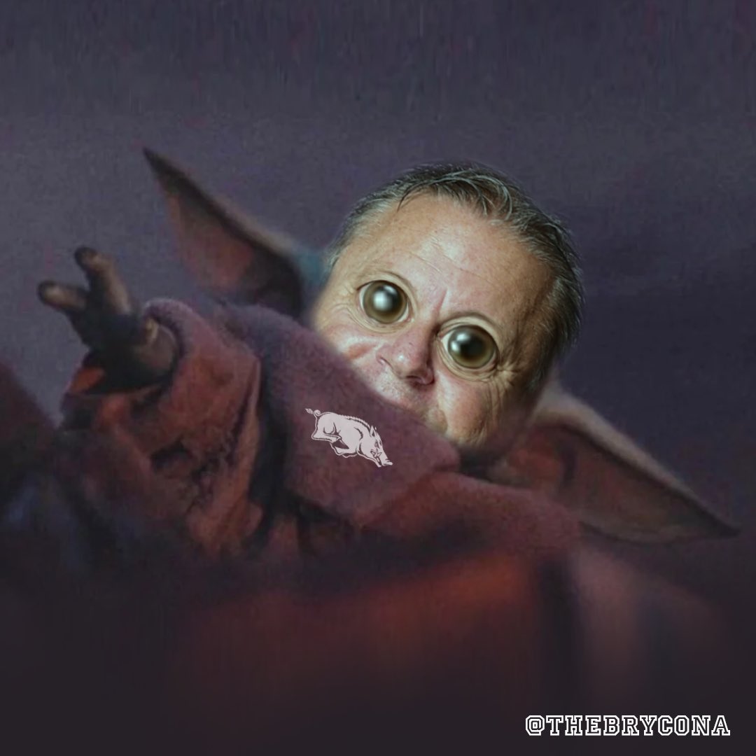 TheBrycona's tweet photo. How I feel about hope! Let’s get it! #arkansascoachingsearch #wps #razorbackrecruiting @CoachSamPittman #coachsampittman #arkansasfootball #gohogs #YESSSSSIIIIIIIRRRRRRRRRRR https://t.co/wyAPuiUmjY