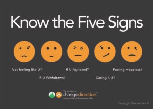 @srustudents @slipperyrocku @srucomm In my Ad Production class, students built fake campaigns for @signsforchange, and I was continually in awe of the work done in each group. Together we can #ChangeMentalHealth. See below to learn the Healthy Habits of Emotional Well-Being and the 5 Signs of Emotional Suffering.