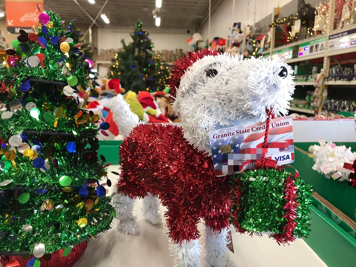 granitestatecu's tweet image. Get carried away and finish your holiday purchases with the safety and peace-of-mind of a GSCU Visa Debit Card!

#gscu #visa #cardcontrol #rewards #uchoose #rewardyourself #holidayshopping #protectyourwallet