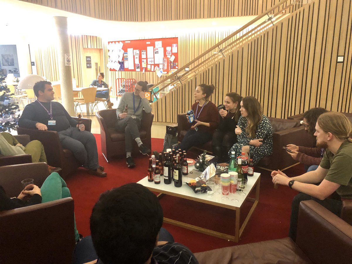 Amberley Stephens (@ambss140) on Twitter photo Postdocs <a href="/cebcambridge/">CEB Cambridge</a> helping each other by discussing everything from how to publish in high impact journals to getting fellowships. Christmas drinks are flowing too! #cebpostdocs Postdocs <a href="/cebcambridge/">CEB Cambridge</a> helping each other by discussing everything from how to publish in high impact journals to getting fellowships. Christmas drinks are flowing too! #cebpostdocs