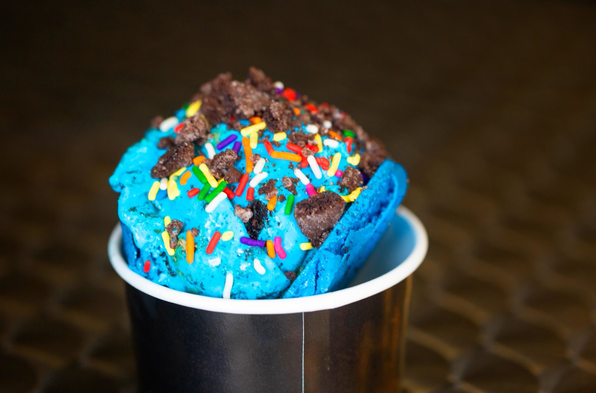 VisitSugarLand's tweet photo. In celebration of the holidays, we’re doing a 12 days of sweetness feature on some of Sugar Land’s top places to check out this month. 
1st stop 📍 @stackedicecream #visitsugarlandtx #sugarlandtx #stackedicecream https://t.co/EHZ2LcnuNr