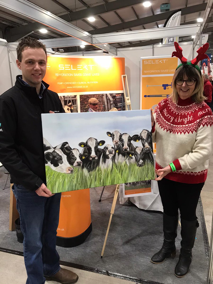 SelektSystem's tweet photo. And the winner is ....... David Lilburn from Lisburn Vets. Congratulations to the lucky winner of this gorgeous canvas by Grace Scott!! @lisburnvets
@RUASWinterFair #selektsystem @gracescottpastelart
@SelektSystem #reydrationsaveslives https://t.co/MlccWjl0JL