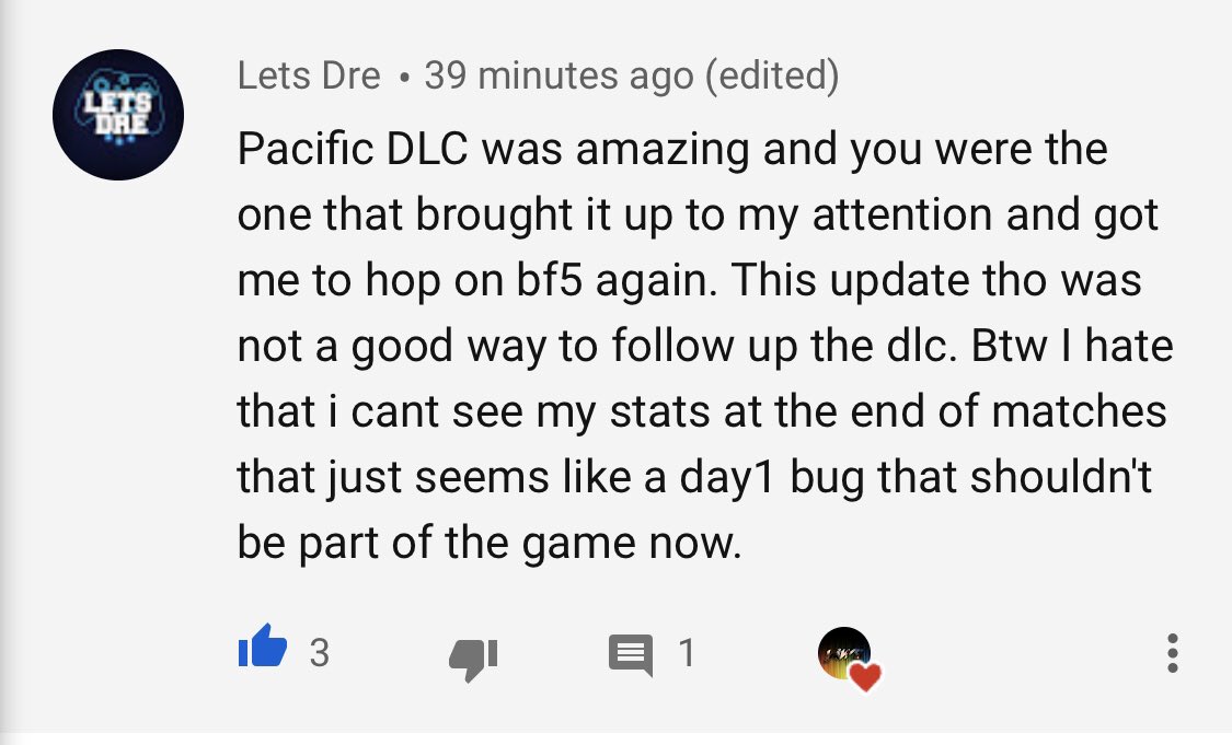 JAWSGames's tweet photo. This, this right here is what sucks about 5.2. Feels like July #BattlefieldV 

@LetsDre https://t.co/KtwtSJwA7P