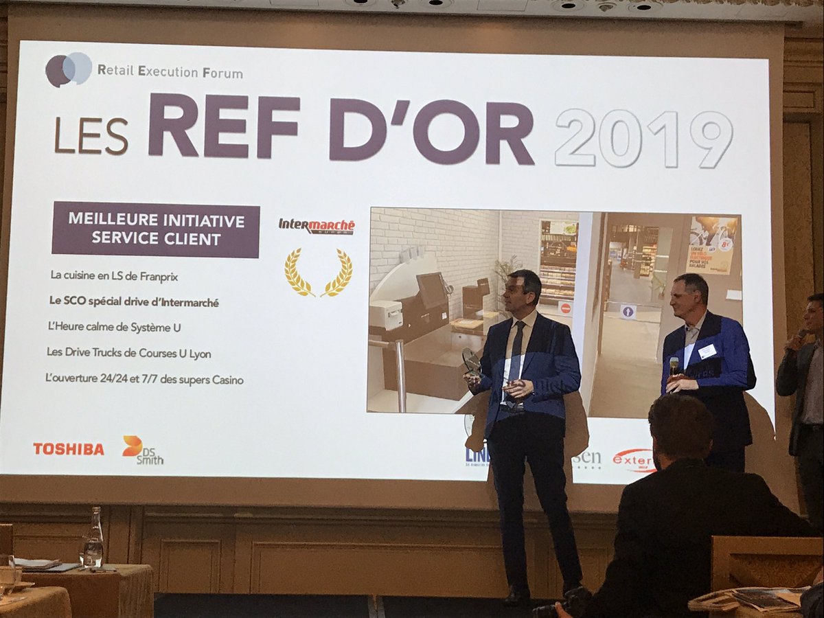RetailExecForum's tweet image. Bravo à tous les gagnants de la cérémonie des REF d’OR 2019 !
@CarrefourFrance @leclerc @intermarche @ULesCommercants
