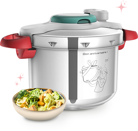 GroupeSEB's tweet photo. Envie d’une #cocotte avec des poignées rouges et un couvercle vert ? Envie d’un cadeau original et personnalisé ? Découvrez notre service de personnalisation de nos cocottes #Clipso Minut' @Seb_France.
Pour en savoir plus : https://t.co/8qwqpgv6m5 https://t.co/zHUca1mAjT