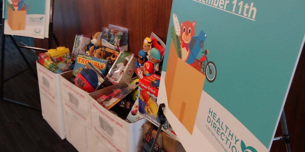 Healthy Directions (@healthydir) on Twitter photo Our toy & gift drive was a great success! We're delighted to donate everything we've collected to <a href="/WiderCircle/">A Wider Circle</a> as they seek to bring joy & comfort to many of our neighbors who could really use it. Our toy & gift drive was a great success! We're delighted to donate everything we've collected to <a href="/WiderCircle/">A Wider Circle</a> as they seek to bring joy & comfort to many of our neighbors who could really use it.