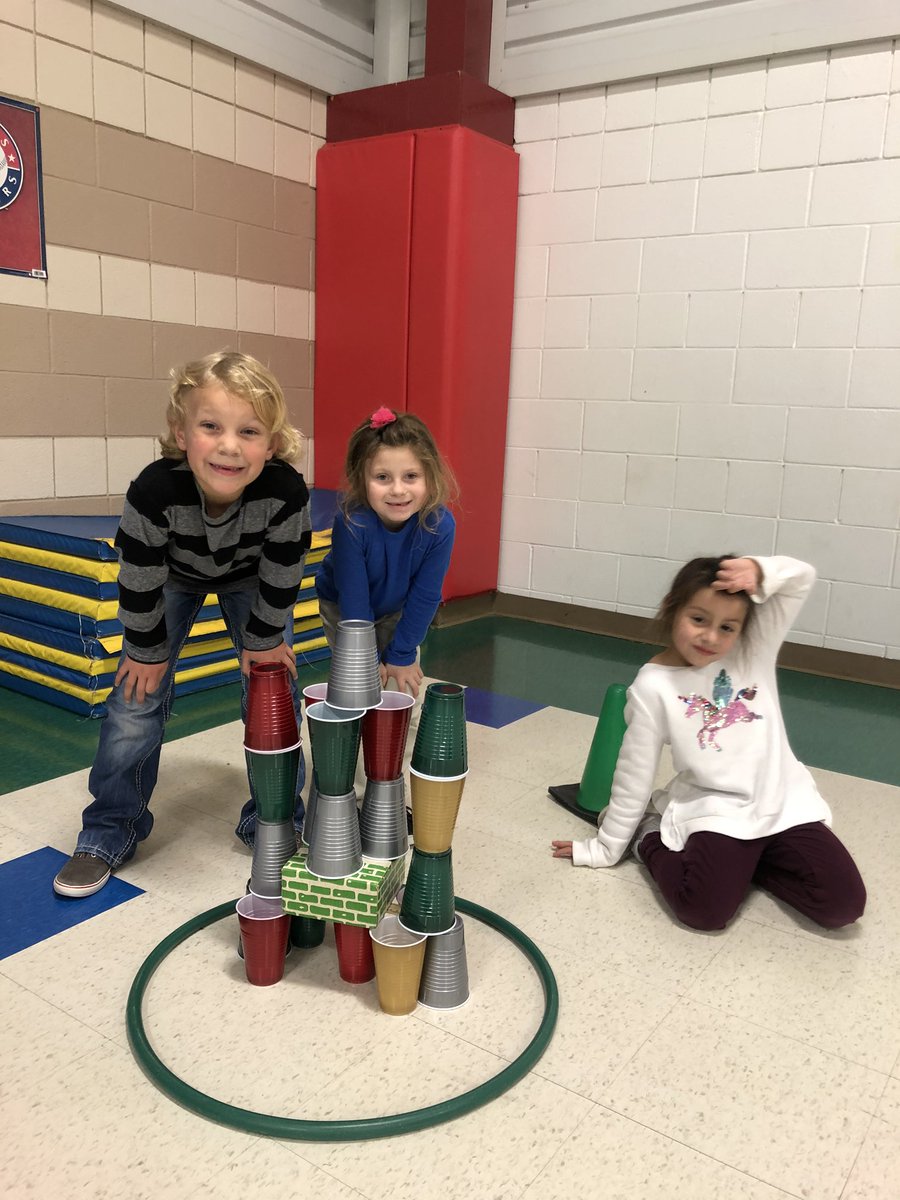 We love cups!  A fun relay this week to work on teamwork.  #bestjobever