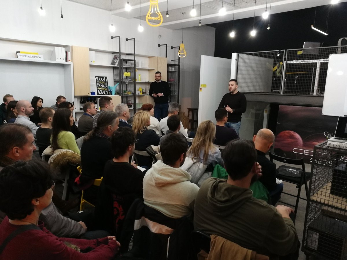 APredic's tweet photo. Let's wrap up very successful year for #WPNis meetups 🙂 https://t.co/RODY3mbDKb
