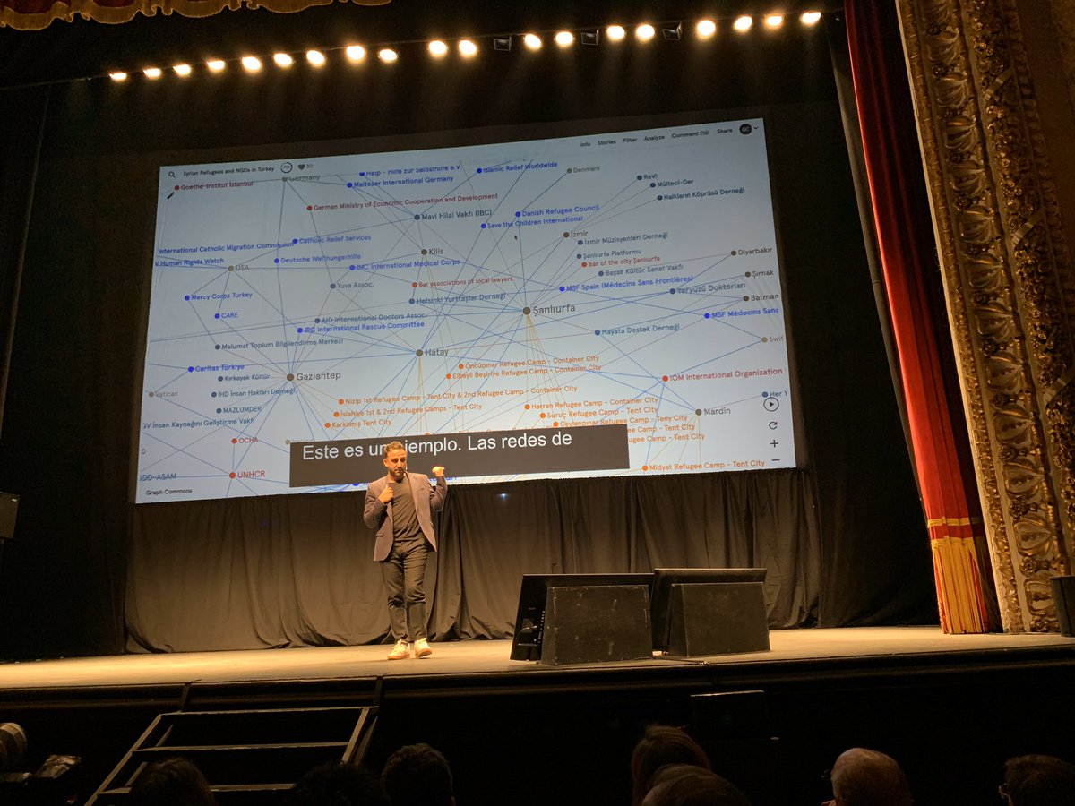 arikan's tweet photo. It is official –posting a bit delayed. I joined the @Ashoka fellowship network for social entrepreneurship. This puts our work with Graph Commons (@graphcommons) on a whole new level. Photos from the beautiful ceremony at #ChangemakerSummit #ECMS19 in Barcelona. https://t.co/VbuqiV0ItA
