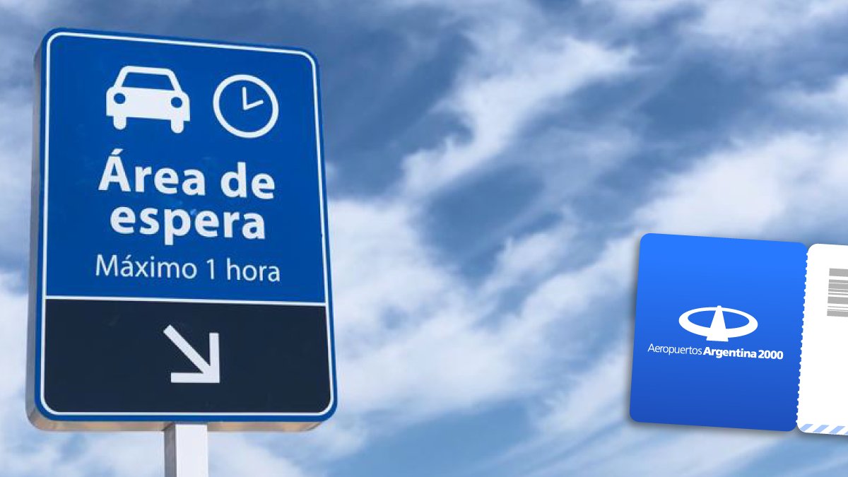 AeropuertosAR's tweet photo. EZEIZA ✈

Ya está disponible el nuevo playón de espera de 1 HORA GRATIS. 🙌

Esto evitará esperas fuera del aeropuerto, mejorará la fluidez vehicular en la Autopista Ricchieri y le dará mayor comodidad a nuestros usuarios. https://t.co/eSJKBfYBcc