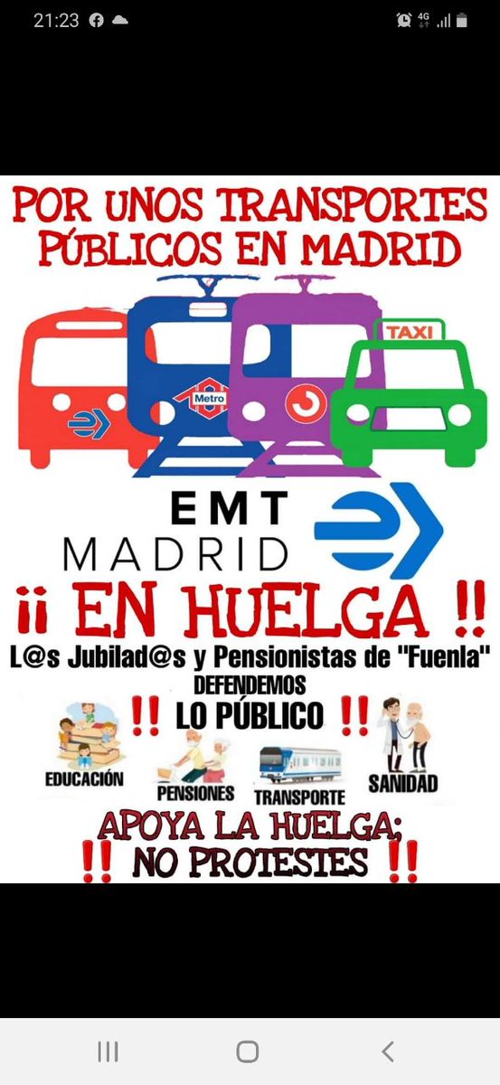 CrrmTrotamundos's tweet photo. #GranVíaEsDeEMT
De @MADRID al cielo y los corruptos a la carcel.
@AlmeidaPP_
@bcarabante
#3DYoVoy #PlzaEspaña #GranVía #Cibeles
#TomaLaGranVía
#ManiMetroEMT
#HuelgaMetro
#HuelgaEMT
Por un transporte publico y social https://t.co/C7aG8XsEVr