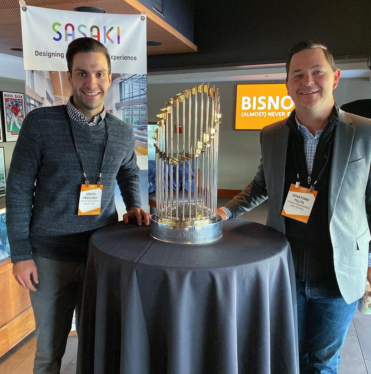 FenaghTesting's tweet photo. Had a blast at @fenwaypark today for the @BisnowBoston Awards, honoring and connecting with the rising leaders in the CRE Industry.
๐๐
#constructionlife #commercialrealestate #realestate #fenwaypark #testingandinspections @Bisnow https://t.co/HGHV14FOtx