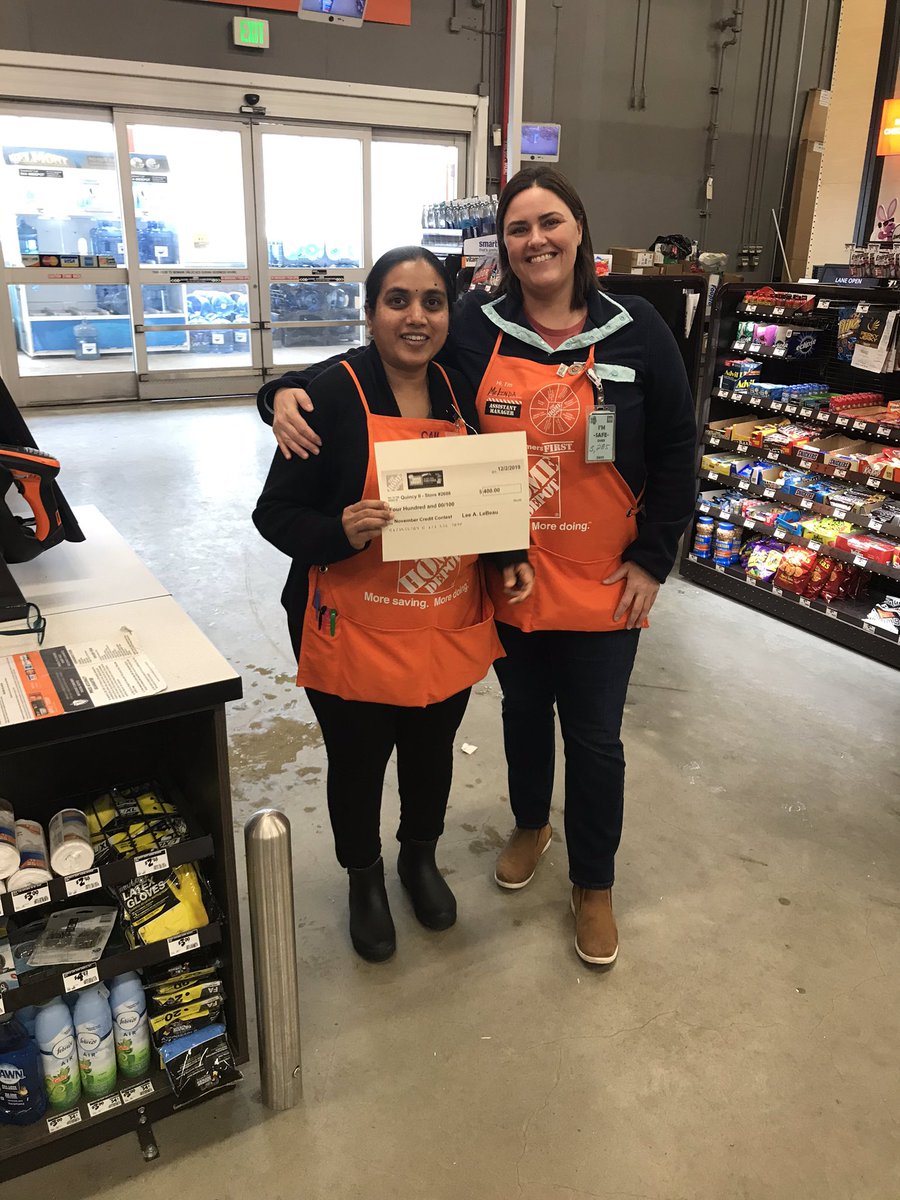 Another big winner in the November Credit Contest!! $3000 in the last three months!!! Great job!! <a href="/THDQuincy2608/">Home Depot 2608</a> <a href="/BelliveauRob/">Rob Belliveau</a> <a href="/Mike_Attar/">Mike Attar</a>