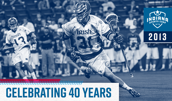 IndSportsCorp's tweet photo. 2013: Indianapolis hosts the NCAA Men’s Lacrosse Quarterfinals at Lucas Oil Stadium. This is the first time the NCAA selected a Midwest city to host a lacrosse tournament location. #ISC40 https://t.co/6ZphVB75rl